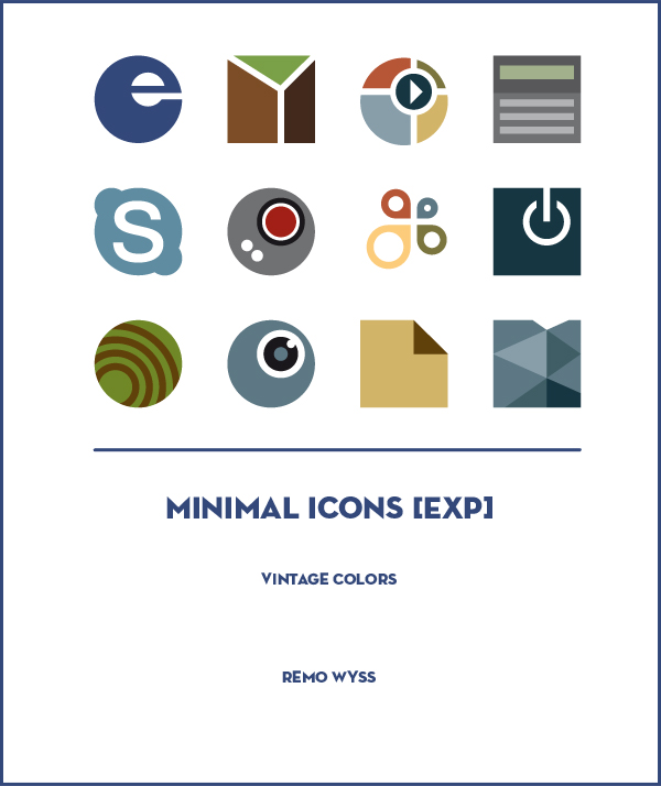 [icon set] Minimal Icon Collection [expansion]