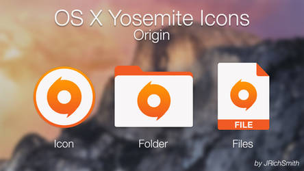 OS X Yosemite - Origin Icons