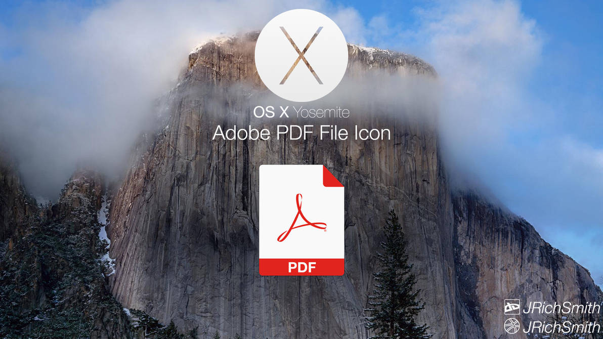 OS X Yosemite - PDF File Icon by JRichSmith on DeviantArt