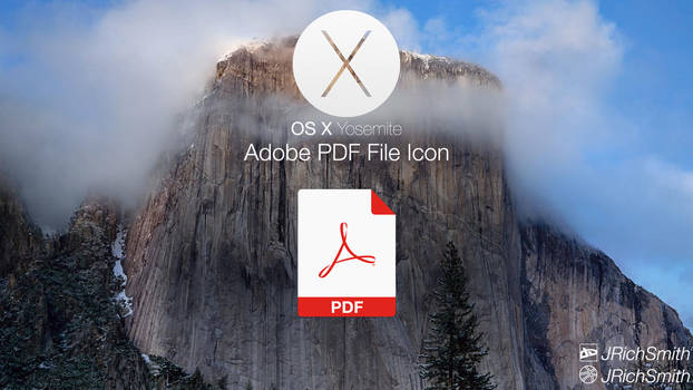 OS X Yosemite - PDF File Icon