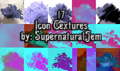 17 icon textures by SupernaturalJem on DeviantArt