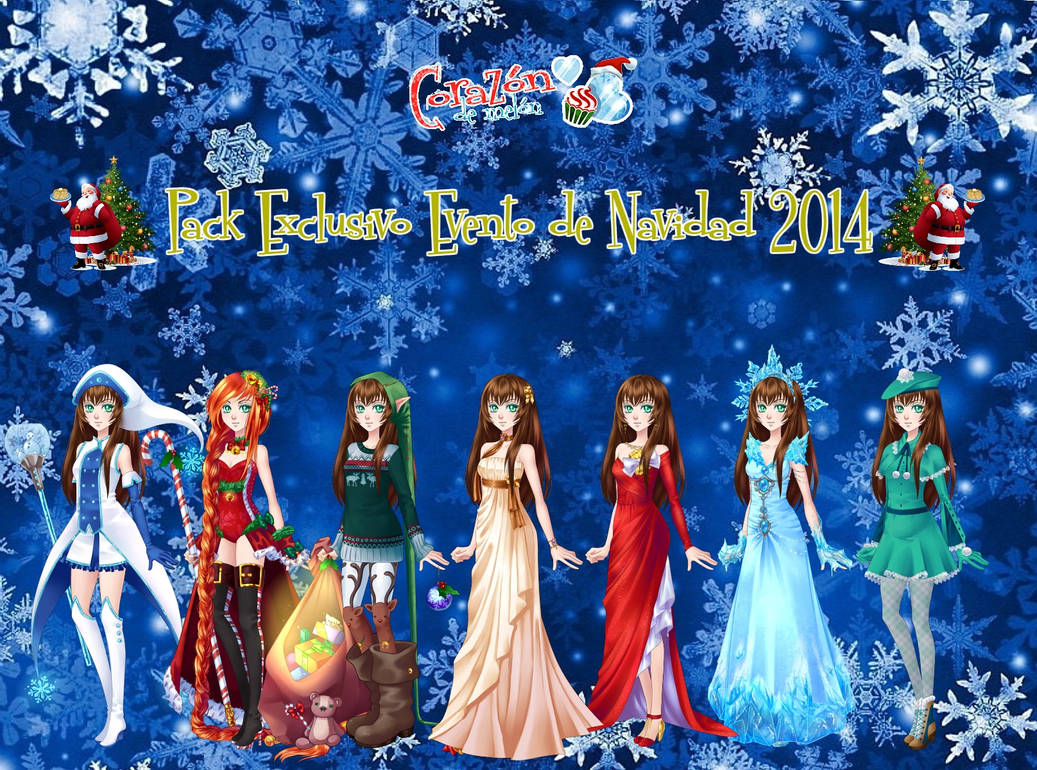 CDM Pack Evento de Navidad 2014 by KeikoLove14 on DeviantArt