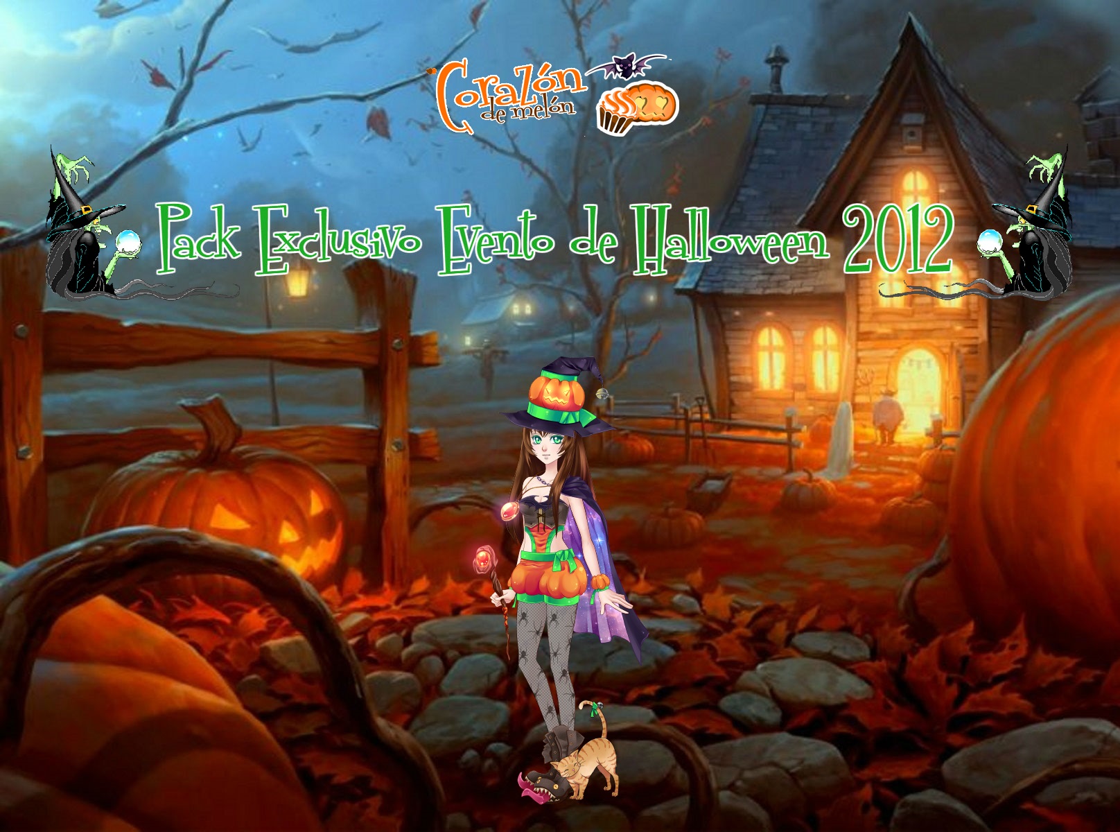 CDM Pack Evento de Halloween 2012 by KeikoLove14 on DeviantArt