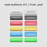 Web Buttons Nr. 3 Free PSD