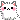 White cat: Wink