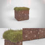 Realistic Minecraft grass block
