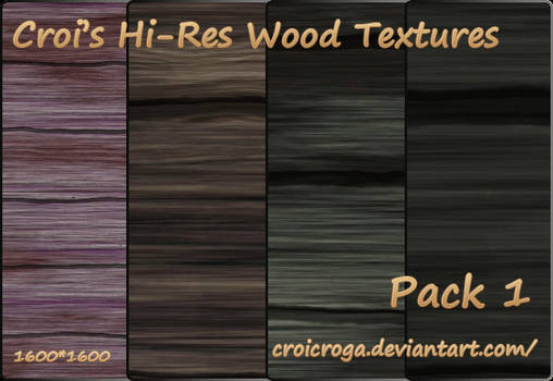 Croi's Hi-Res Wood Textures Pack 1