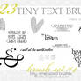 23 Text+Tiny Text Brushes 04