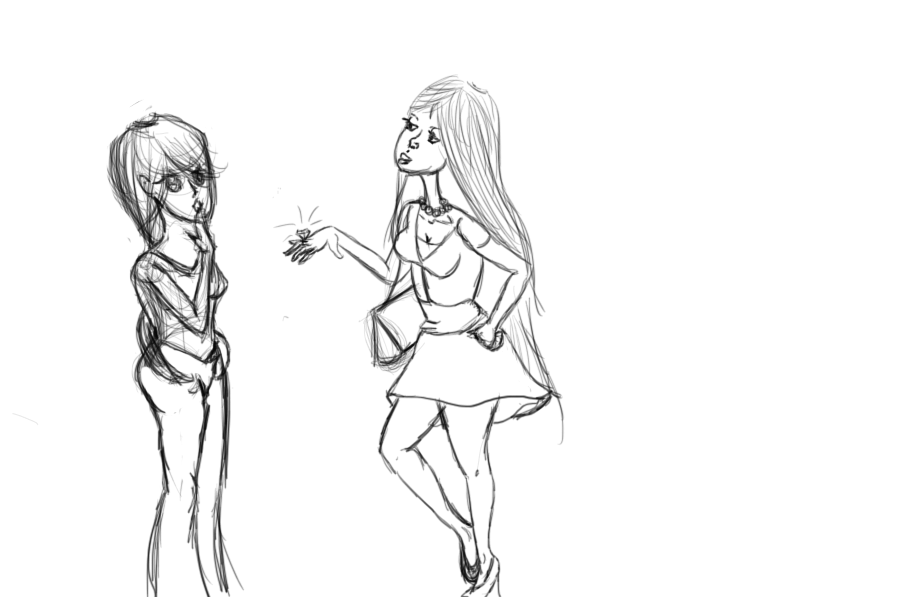 Quick sketch Snob by XxKitsuneHimexX on DeviantArt