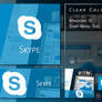Skype Tiles - Clear Color