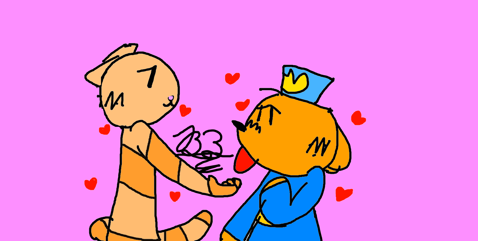 Dog Man x Petey by TickyDabear on DeviantArt