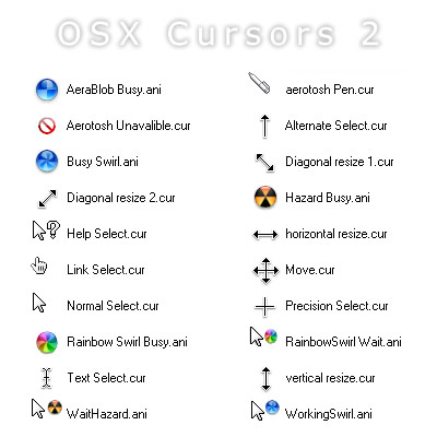 mac cursors for windows os 9