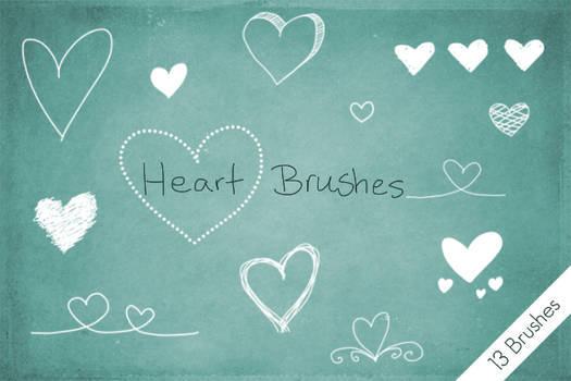 Heart Brushes