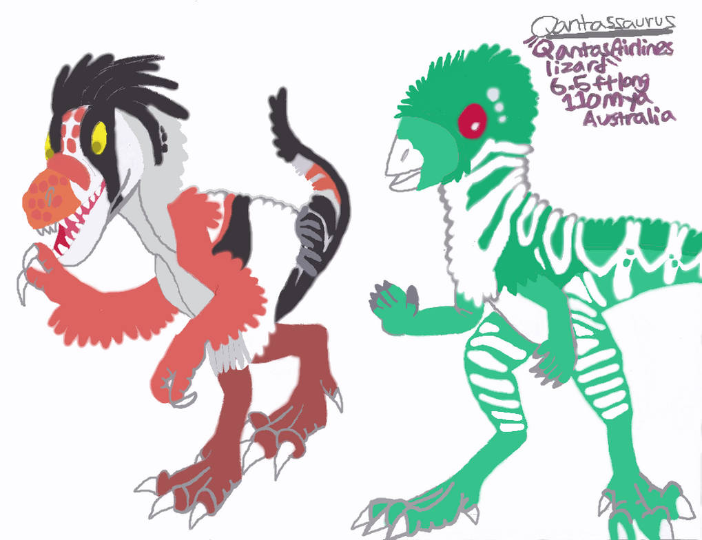 Quantassaurus Qantassaurus and Raptorex by tcr11050 on DeviantArt