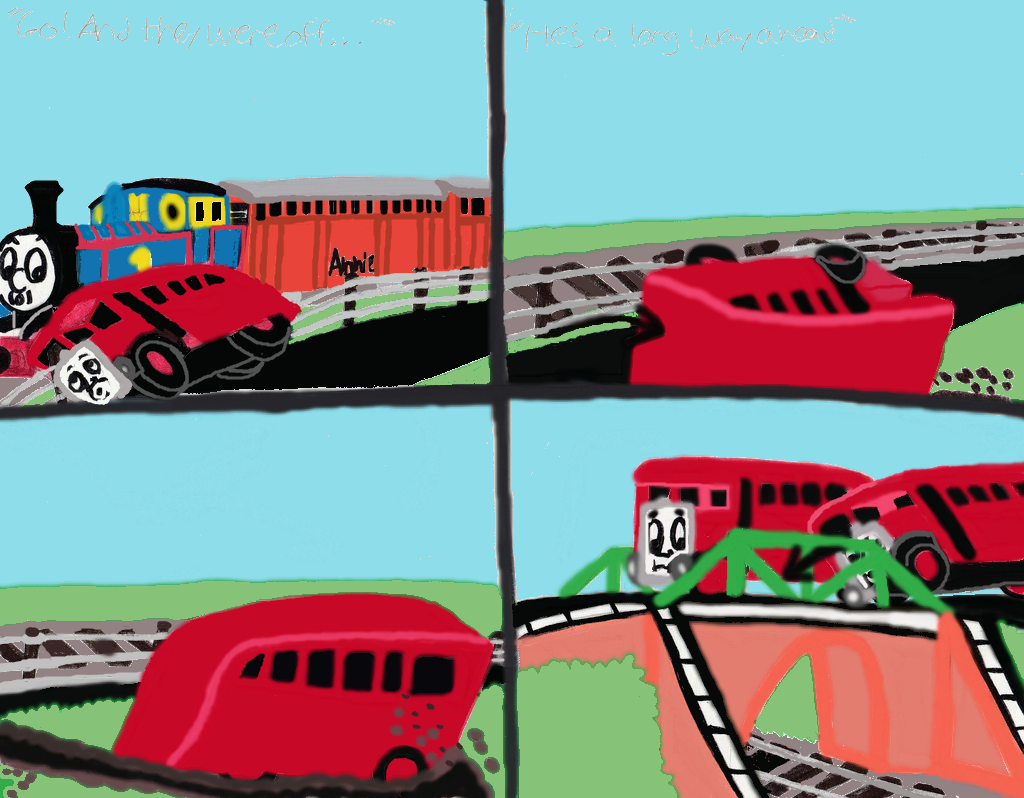 Thomas and Bertie Outtakes by tcr11050 on DeviantArt