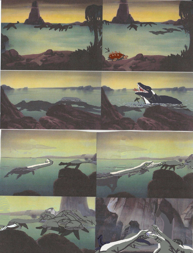 Rite of Spring Pterosaurs storyboard by tcr11050 on DeviantArt