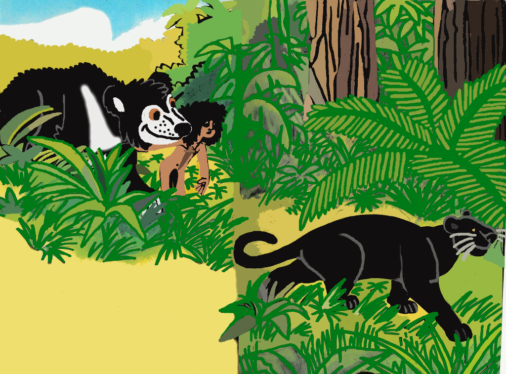 Trouble in the Jungle(Redrawn) 5 by tcr11050 on DeviantArt