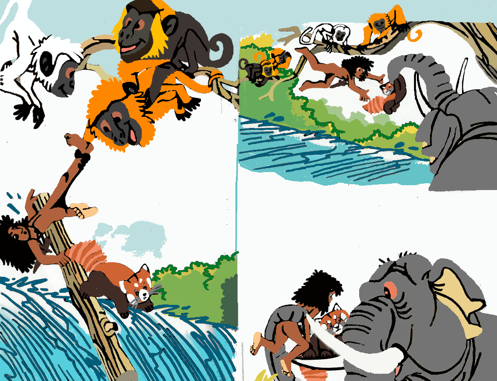 Trouble in the Jungle(Redone) 21 by tcr11050 on DeviantArt