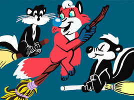 Pepe Le Pew, Penelope and Fifi