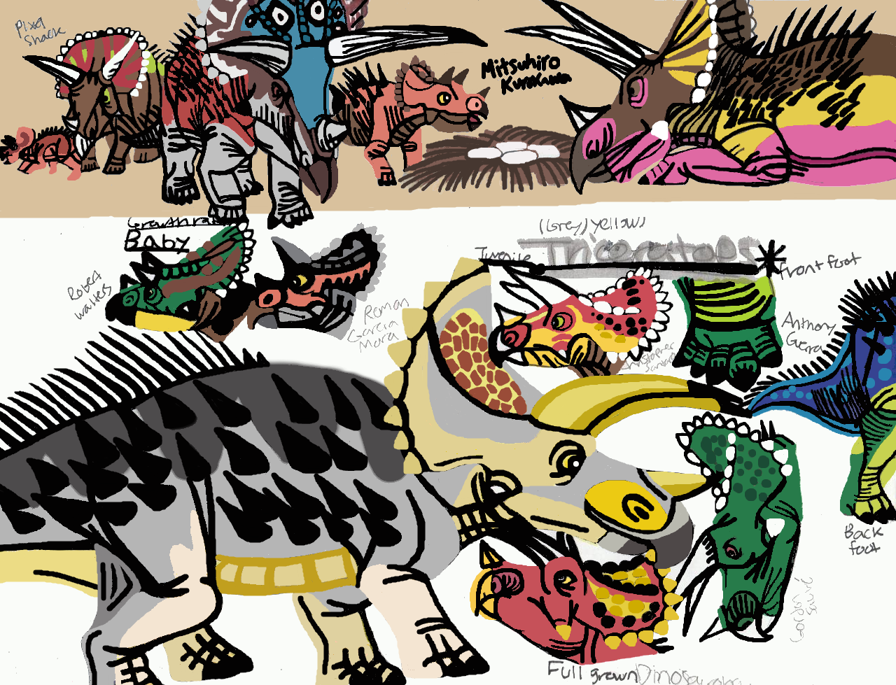Triceratops 3 by tcr11050 on DeviantArt