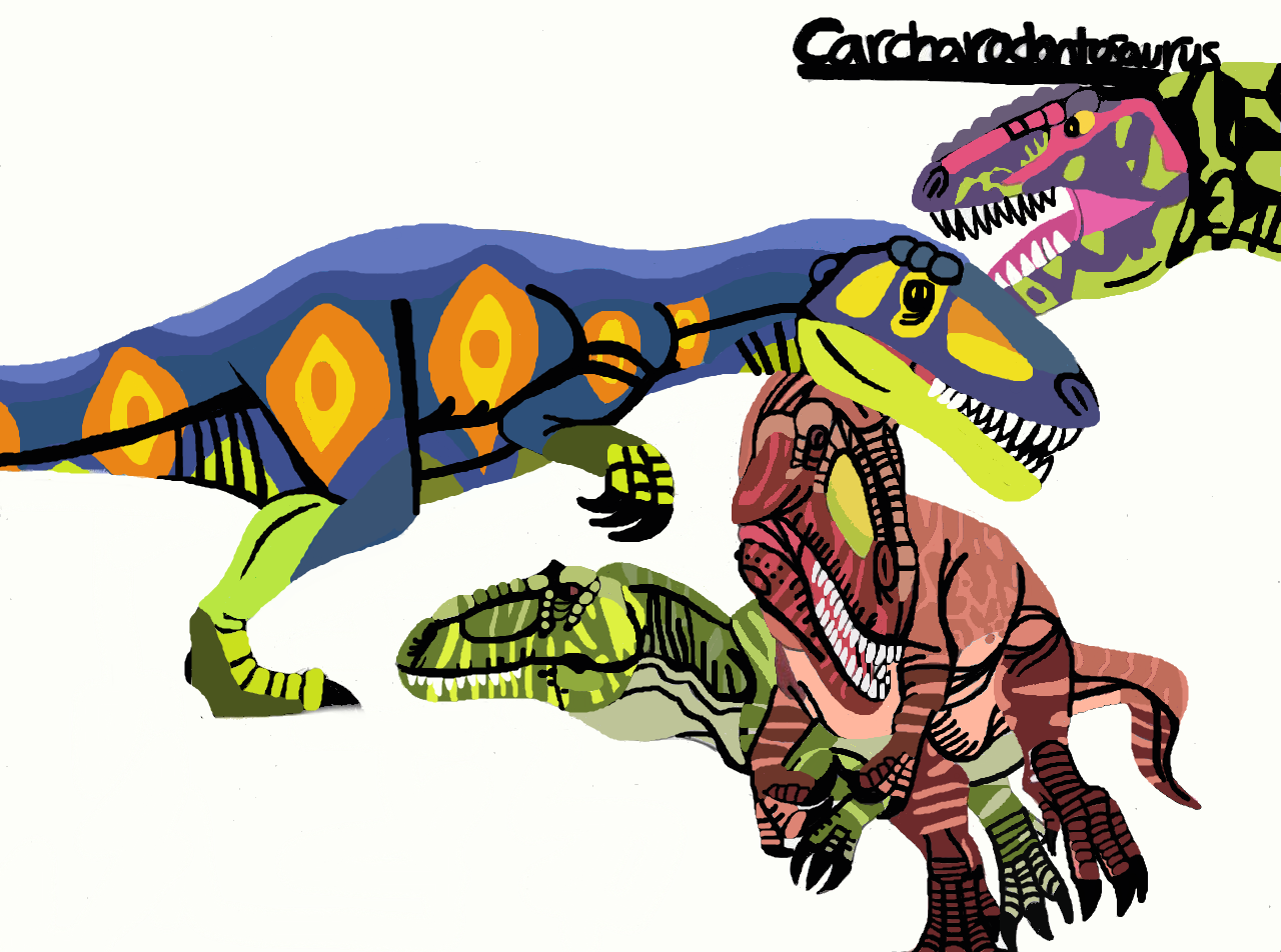 Carcharodontosaurus 3 by tcr11050 on DeviantArt