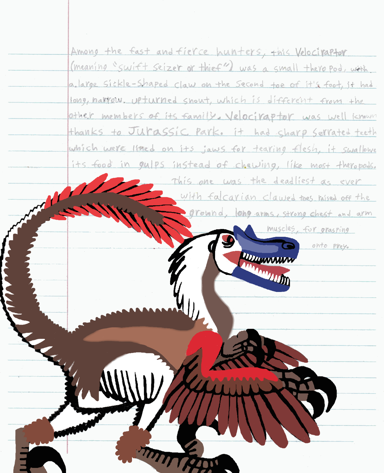 My Visit to the Dinosaurs Illustration 12 by tcr11050 on DeviantArt