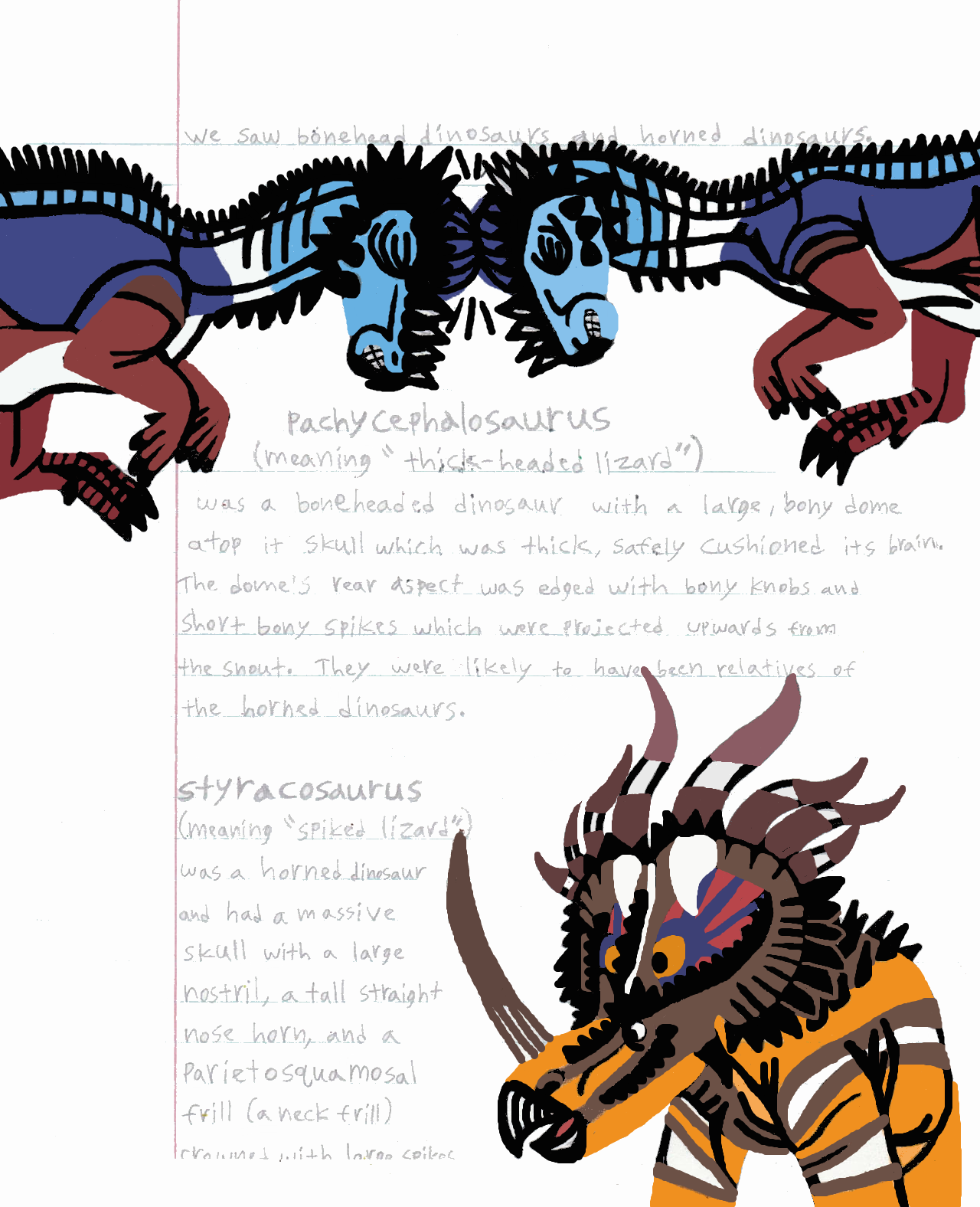 My Visit to the Dinosaurs Illustration 14 by tcr11050 on DeviantArt