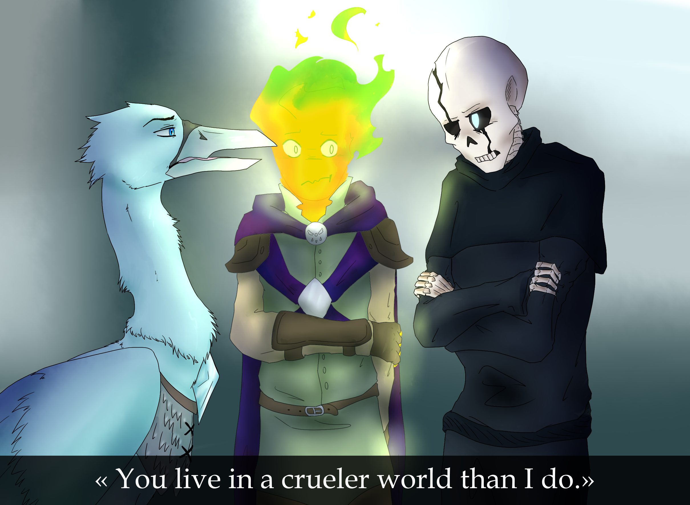 UT: Crueler world by LoumunVersen on DeviantArt