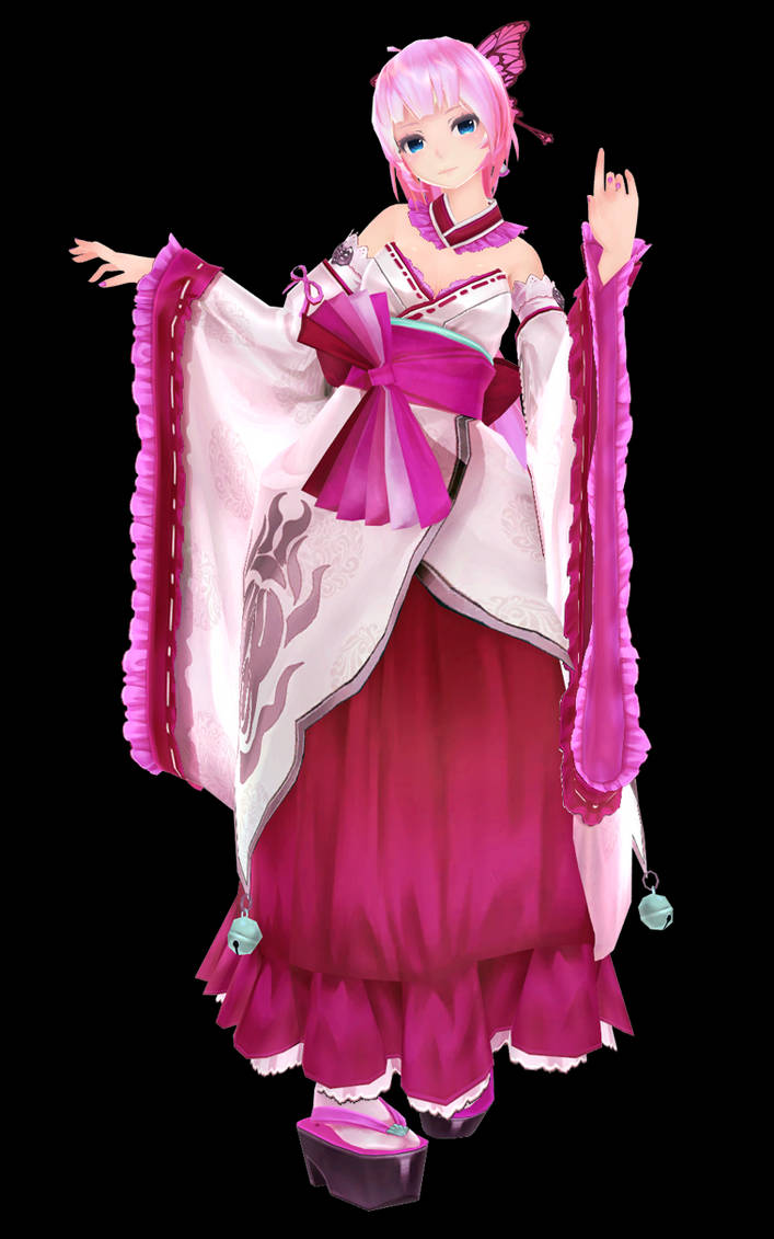 Tda Kirika Kimono Luka Download Now By Yukiyame On Deviantart