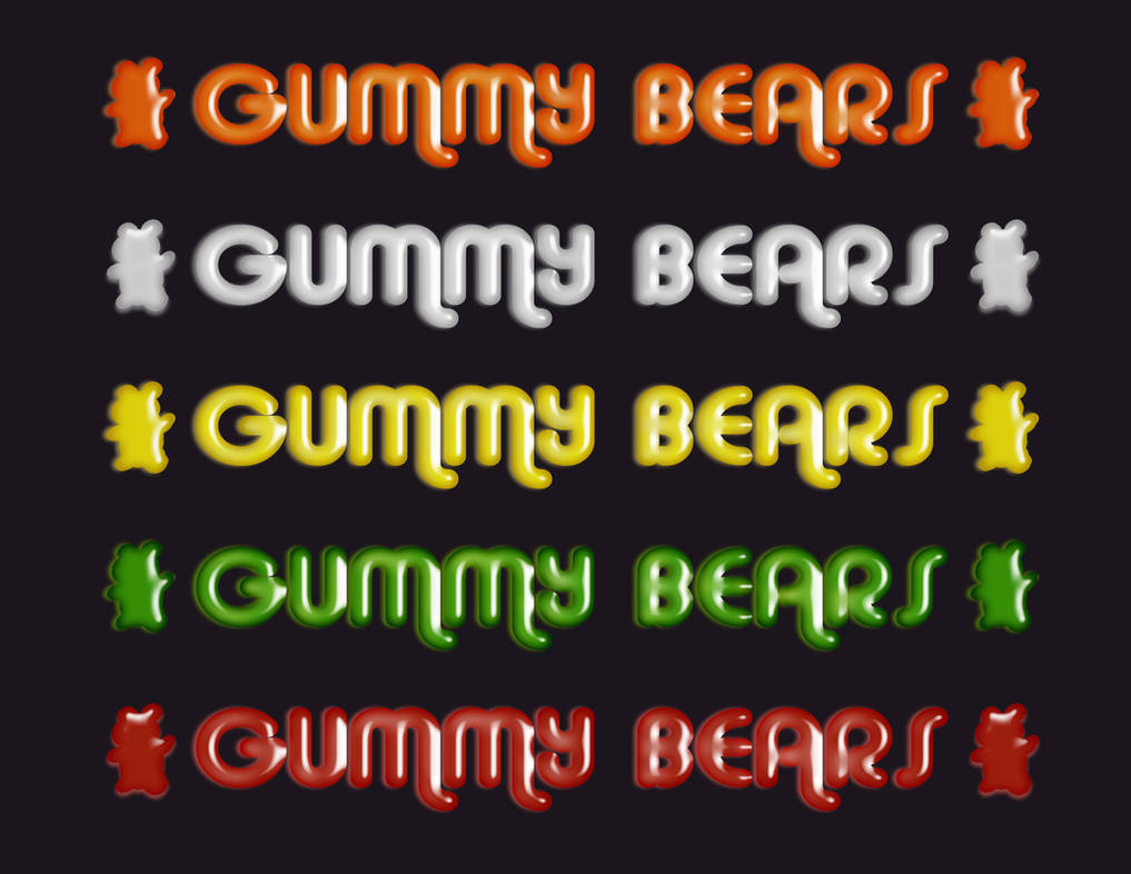 Gummy Bears Font