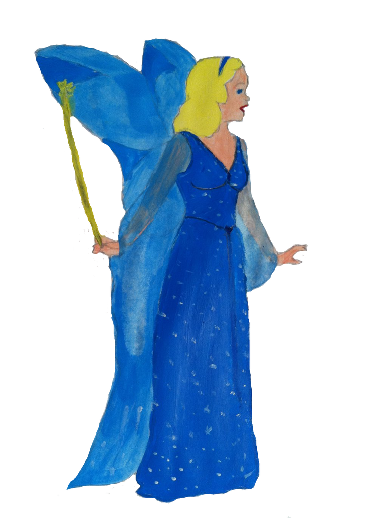 The Blue Fairy (for girls collab) by snowdeer97 on DeviantArt