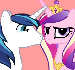 Shining Armor and Cadence flash puppet release