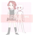 Anime Girl Body Base By Fluffxie On Deviantart Get these 3d characters with materials, textures so great for import to your architecture design, 3d visualization, cg or interior design, animation and film maker, vr, ar or game design. anime girl body base by fluffxie on