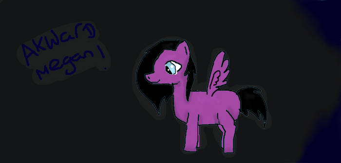 Akwardmegan Pony OC