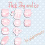 Pack cat pink ico and png