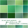 20 soft green gradients