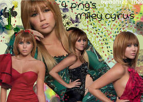 Pack 4 PNG Miley Cyrus