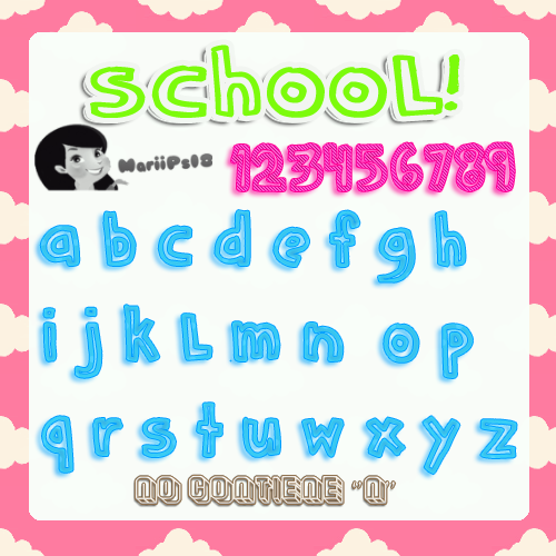 Font: School