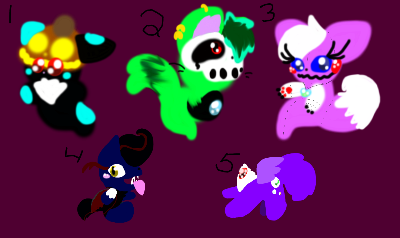 Halloween Adopts (OPEN) by Cute-kitty9 on DeviantArt