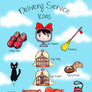Kiki's Delivery Service Icons