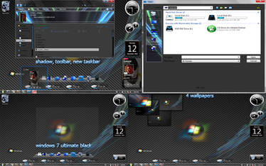 windows 7 ultimate black