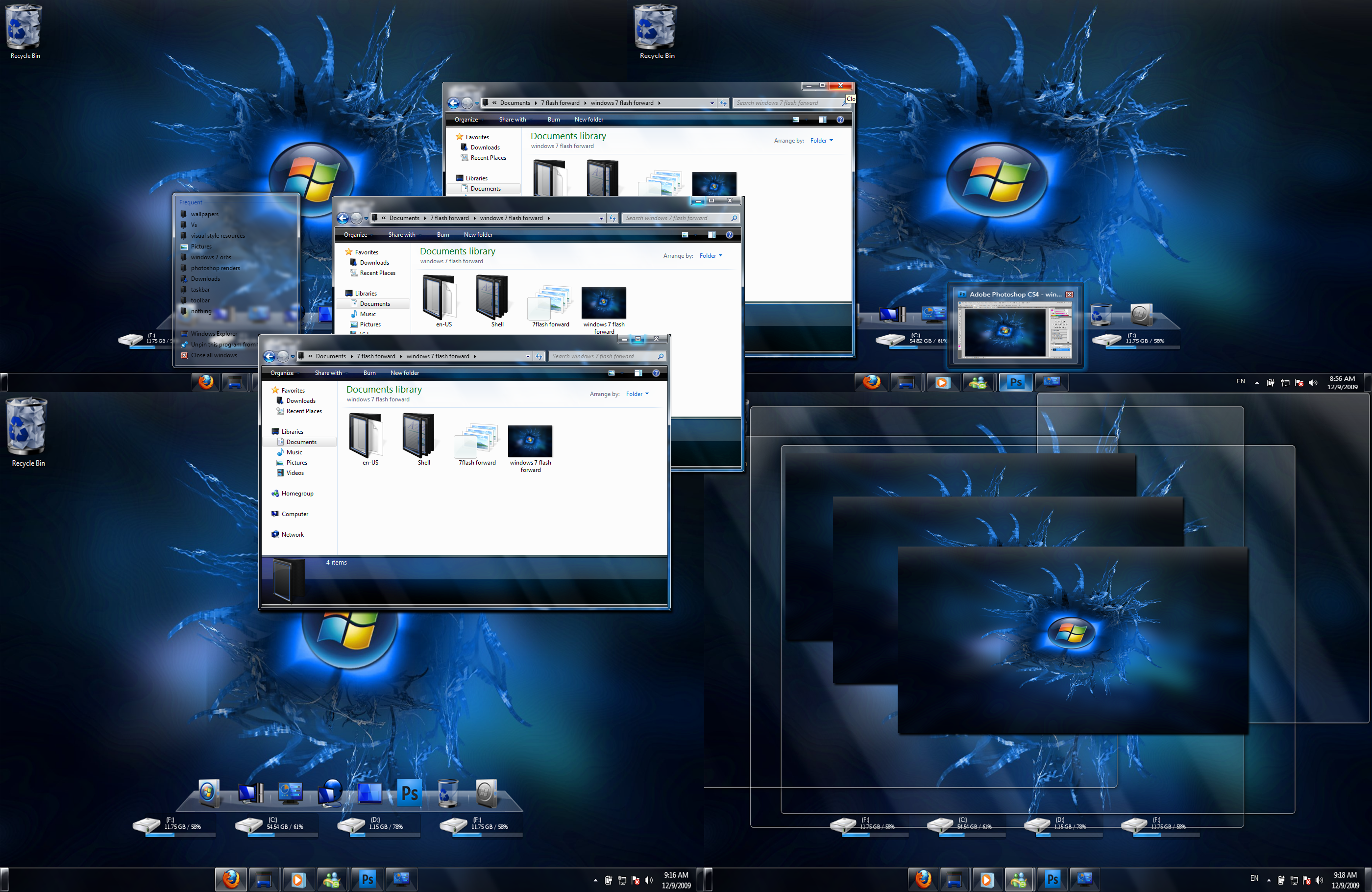 Windows 7 Flash Forward