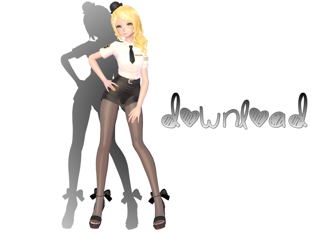 TDA KAGAMINE RIN [POLICE] Download by C3RB3RUS2 on DeviantArt