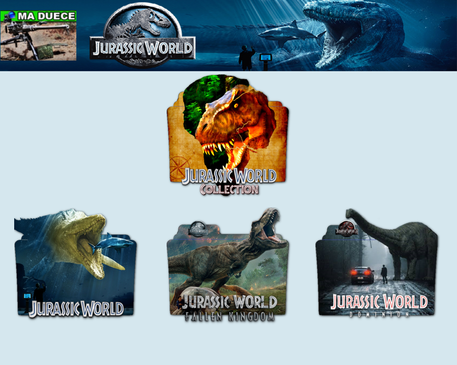Jurassic World Collection by maduece5090 on DeviantArt