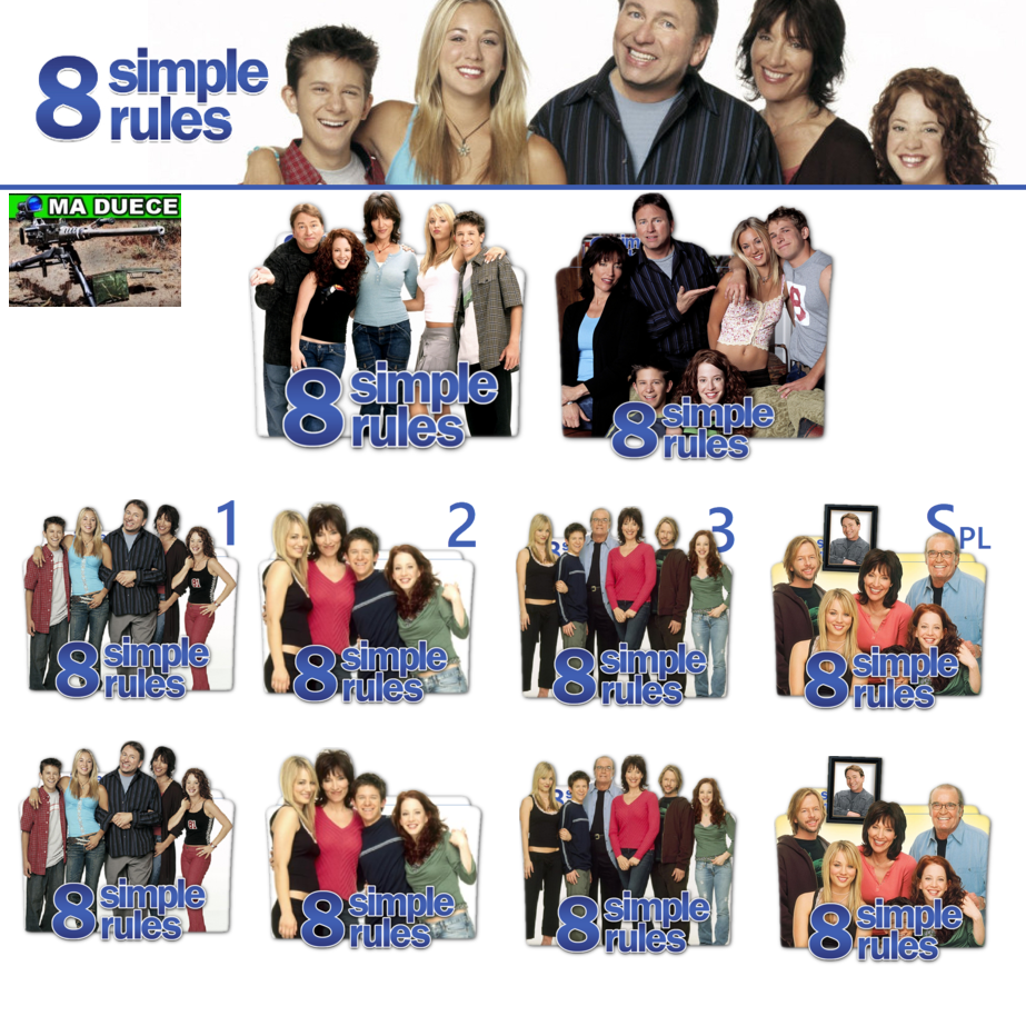 8 Simple Rules Series by maduece5090 on DeviantArt