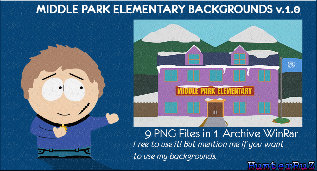 South Park: Middle Park Elementary Backgrounds by HunterRuZ on DeviantArt