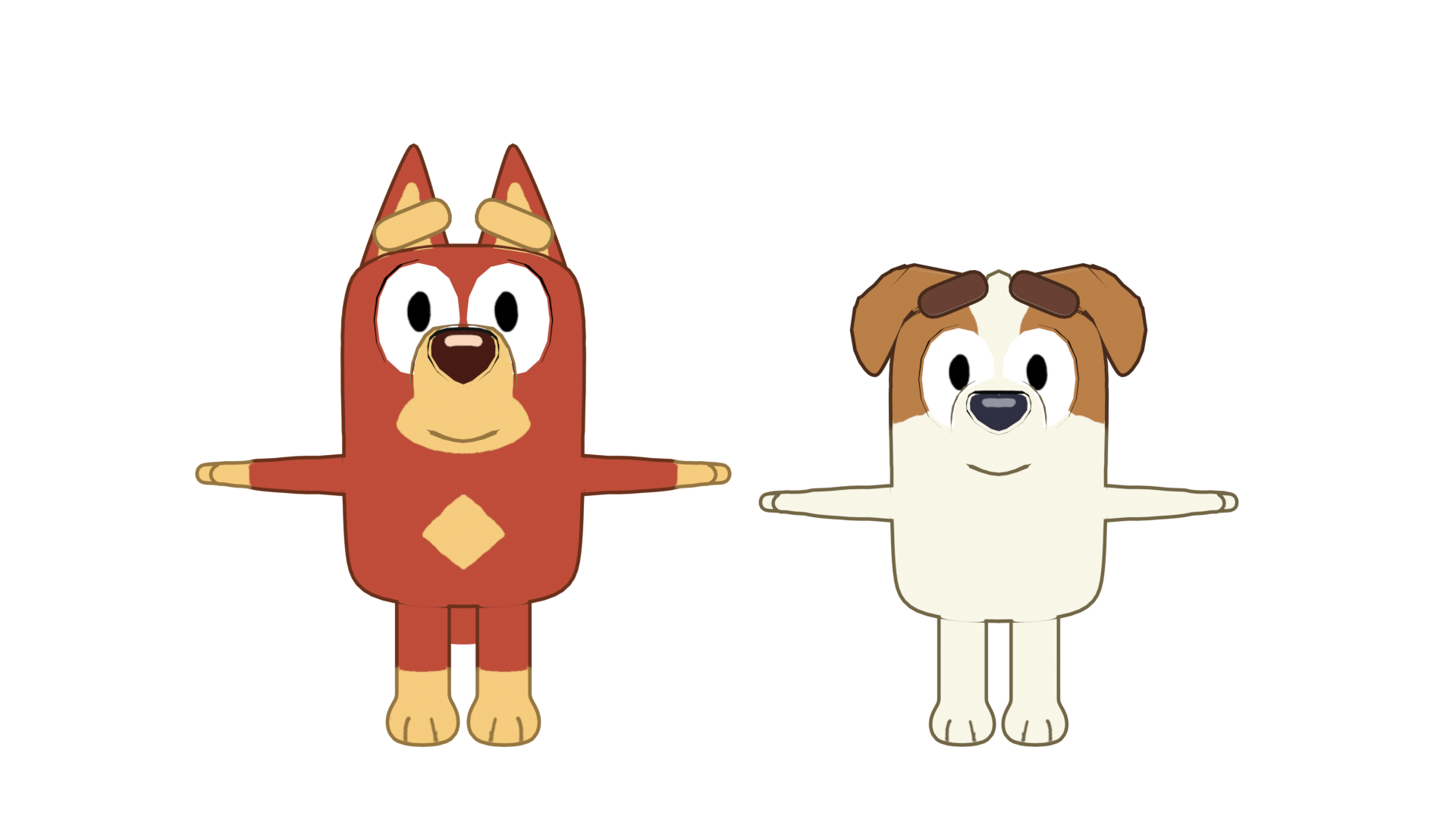 Rusty and jack 3d models (blender) by coolbeanslollol on DeviantArt