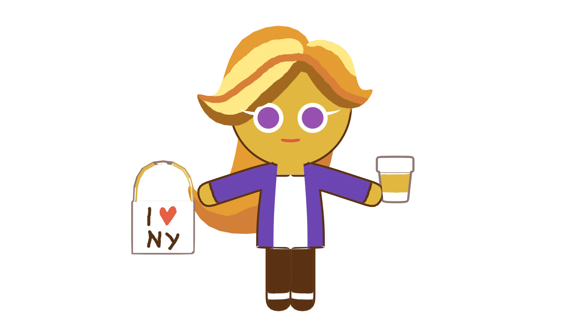 Coffee Cookie 3d Model Blender By Coolbeanslollol On Deviantart