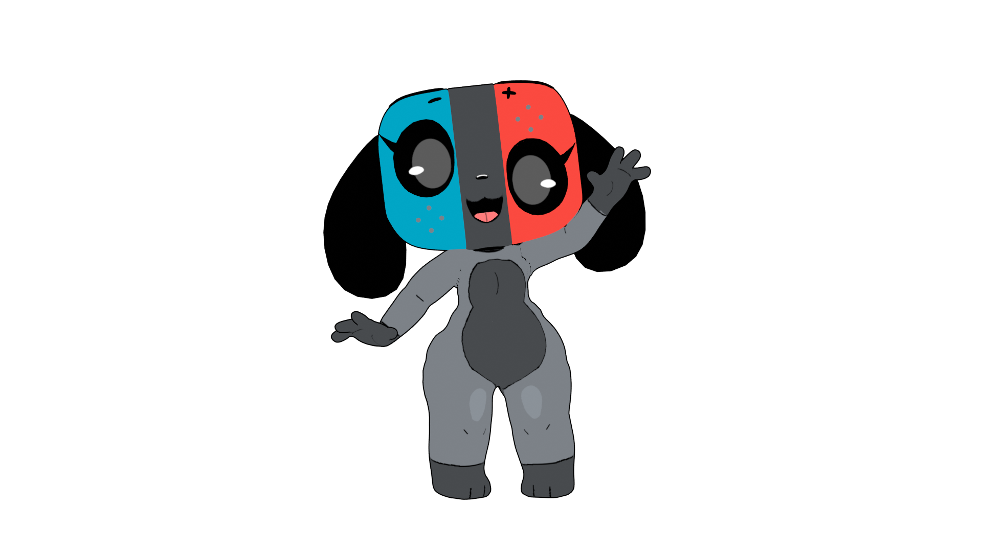 Switchy 3d Model V2 (Blender) by coolbeanslollol on DeviantArt
