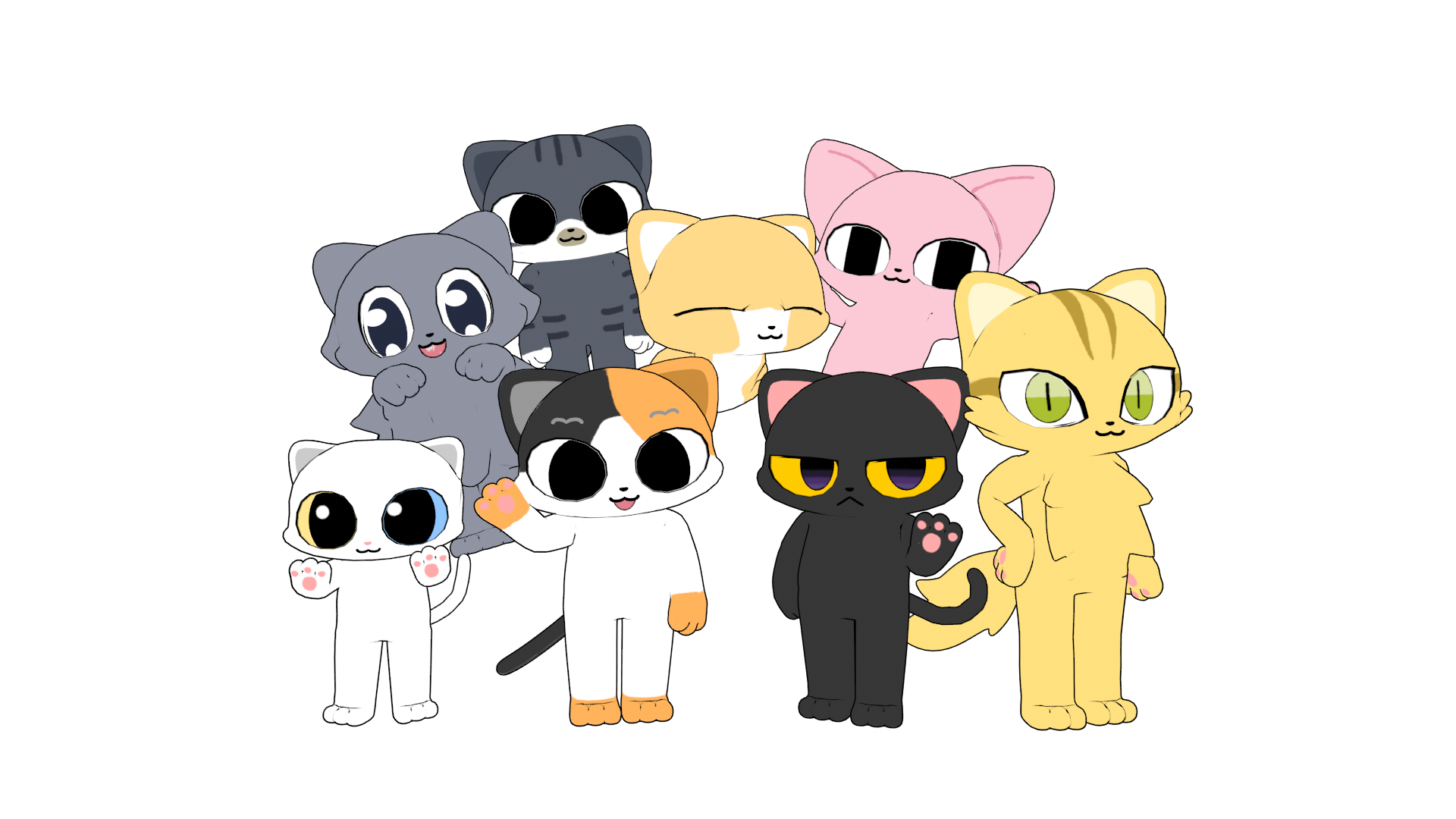 Ho Salt Cats 3d Model Pack DL by coolbeanslollol on DeviantArt